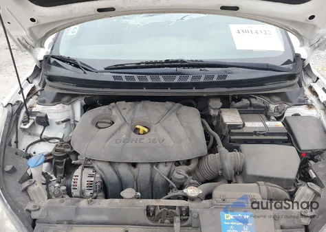 2015 Hyundai Elantra Limited из США, поврежденный, VIN 5NPDH4AE6FH593578